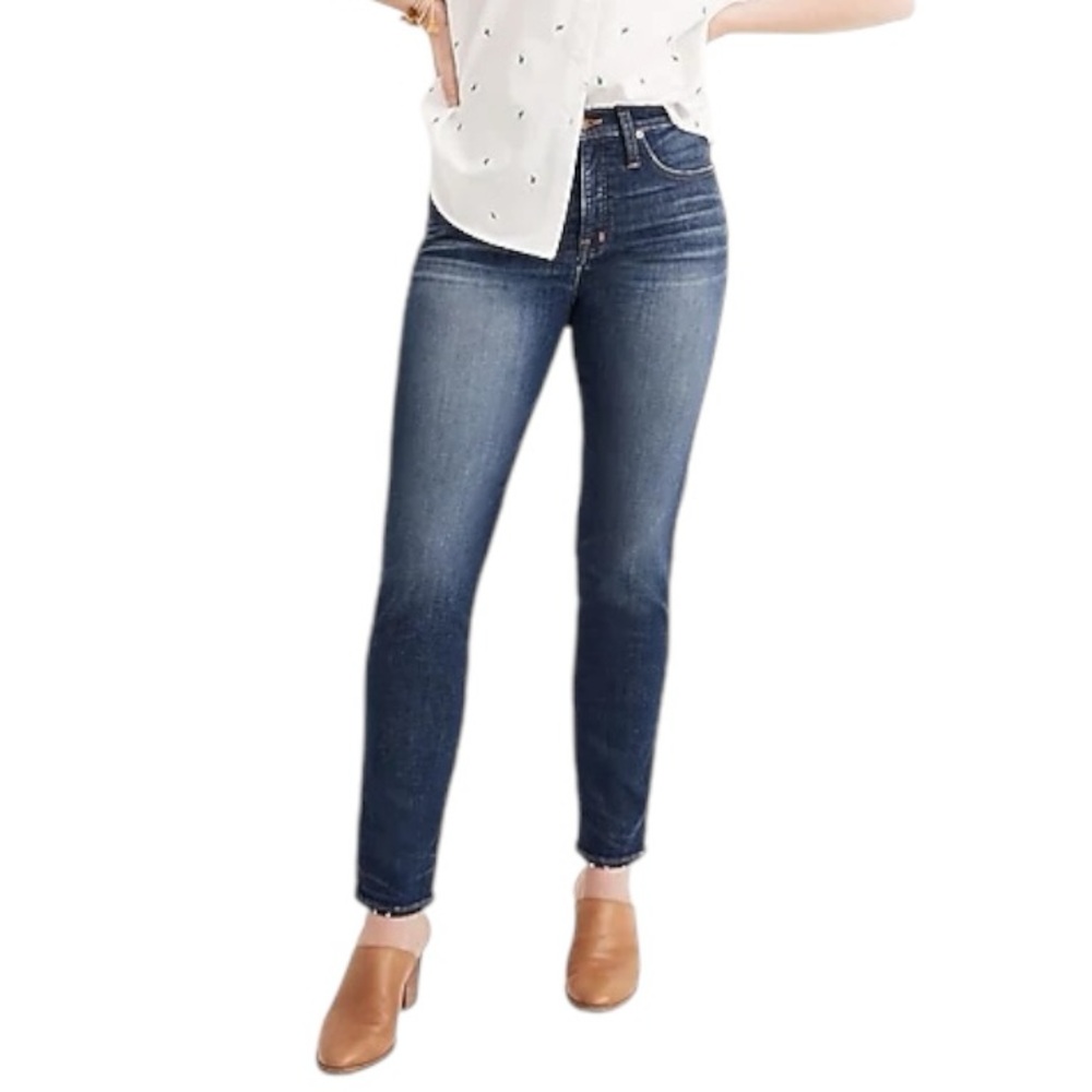 Madewell Slim Straight Leg Jeans - Picture 8 of 12
